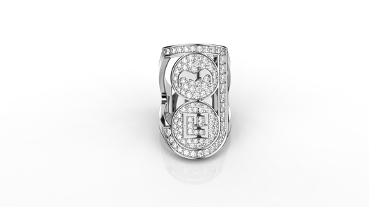 Fool&Cool Ring Total White