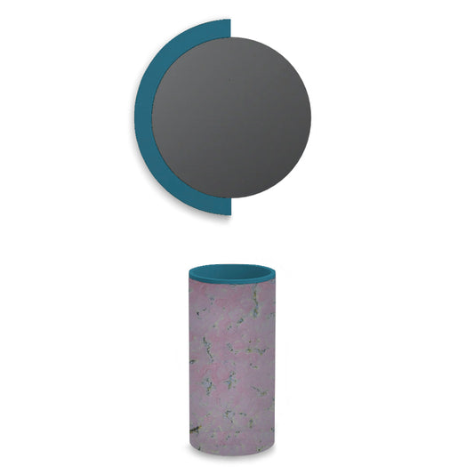 Lavabo free-standing in Matrespan Rose