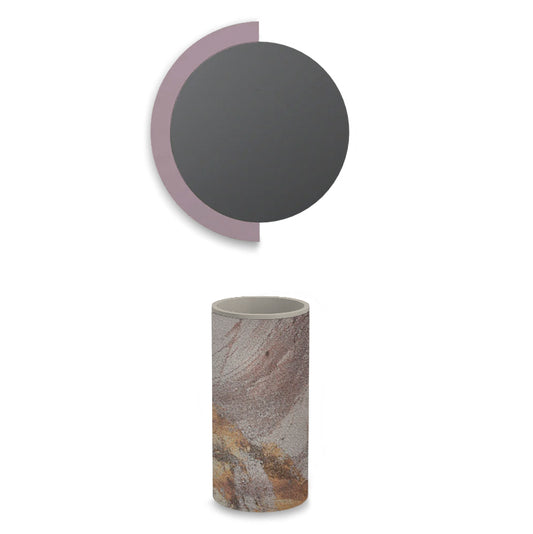 Lavabo free-standing in Microlamina Brus var3