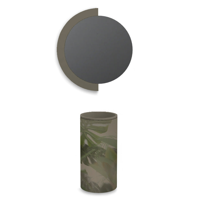 Lavabo free-standing in Microlamina Serico