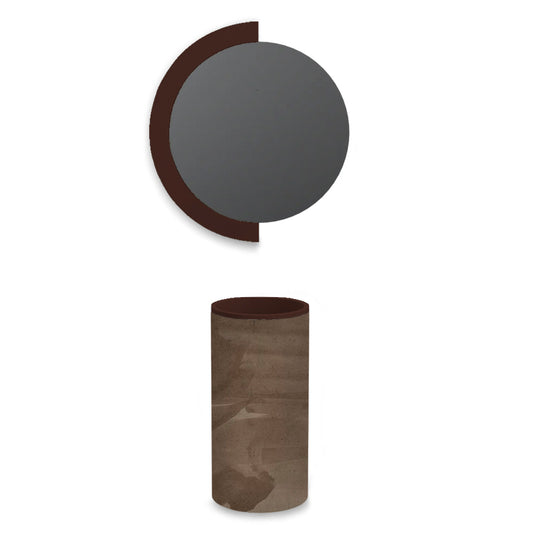 Lavabo free-standing in Microlamina Smash