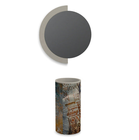 Lavabo free-standing in Microlamina Yummy