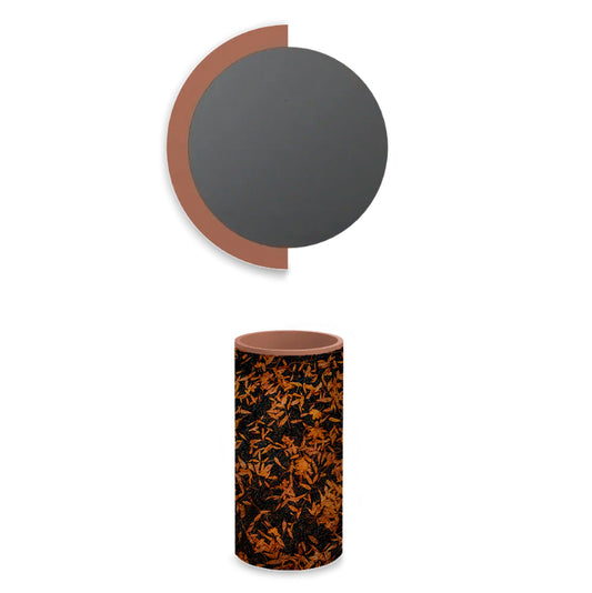 Lavabo free-standing in Walltouch Dried (Leaf Copper)