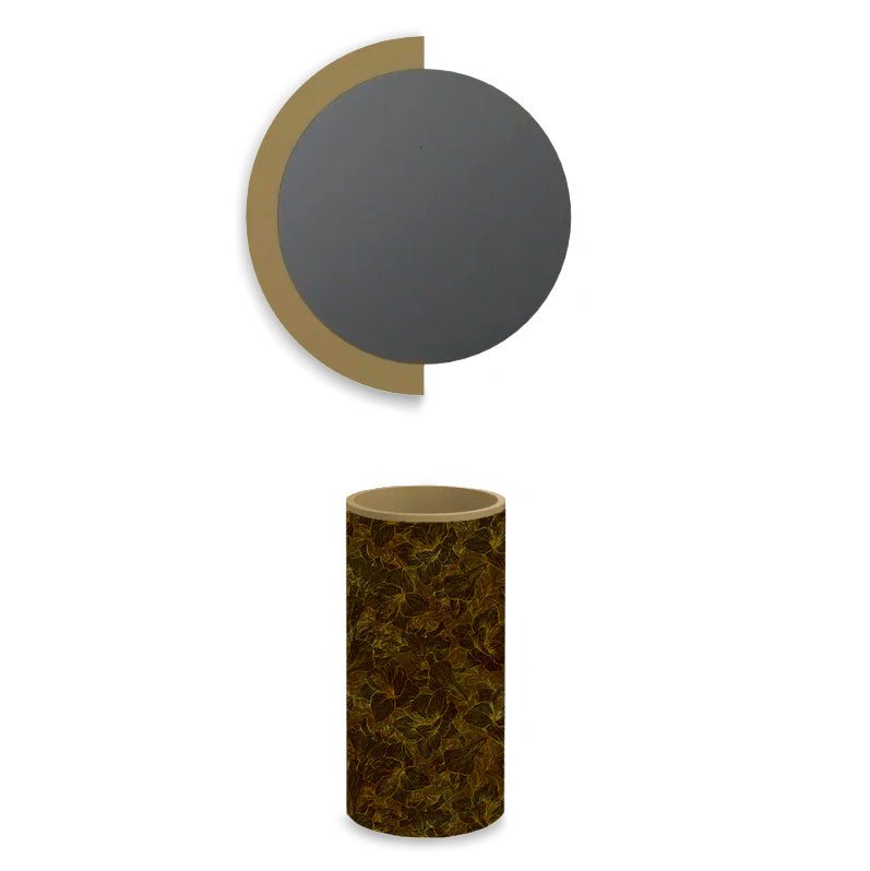 Lavabo free-standing in Walltouch Blum (Leaf Gold)