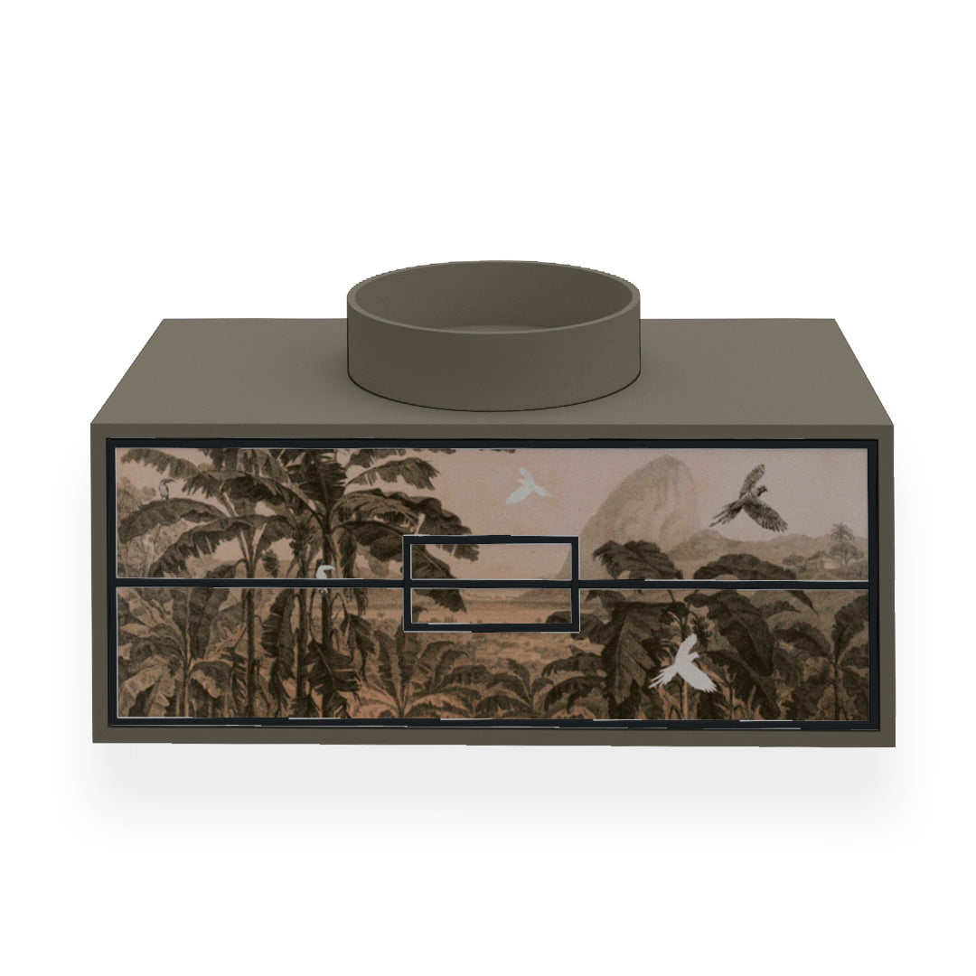 Mobile Bagno Charm 100cm Jungle var1