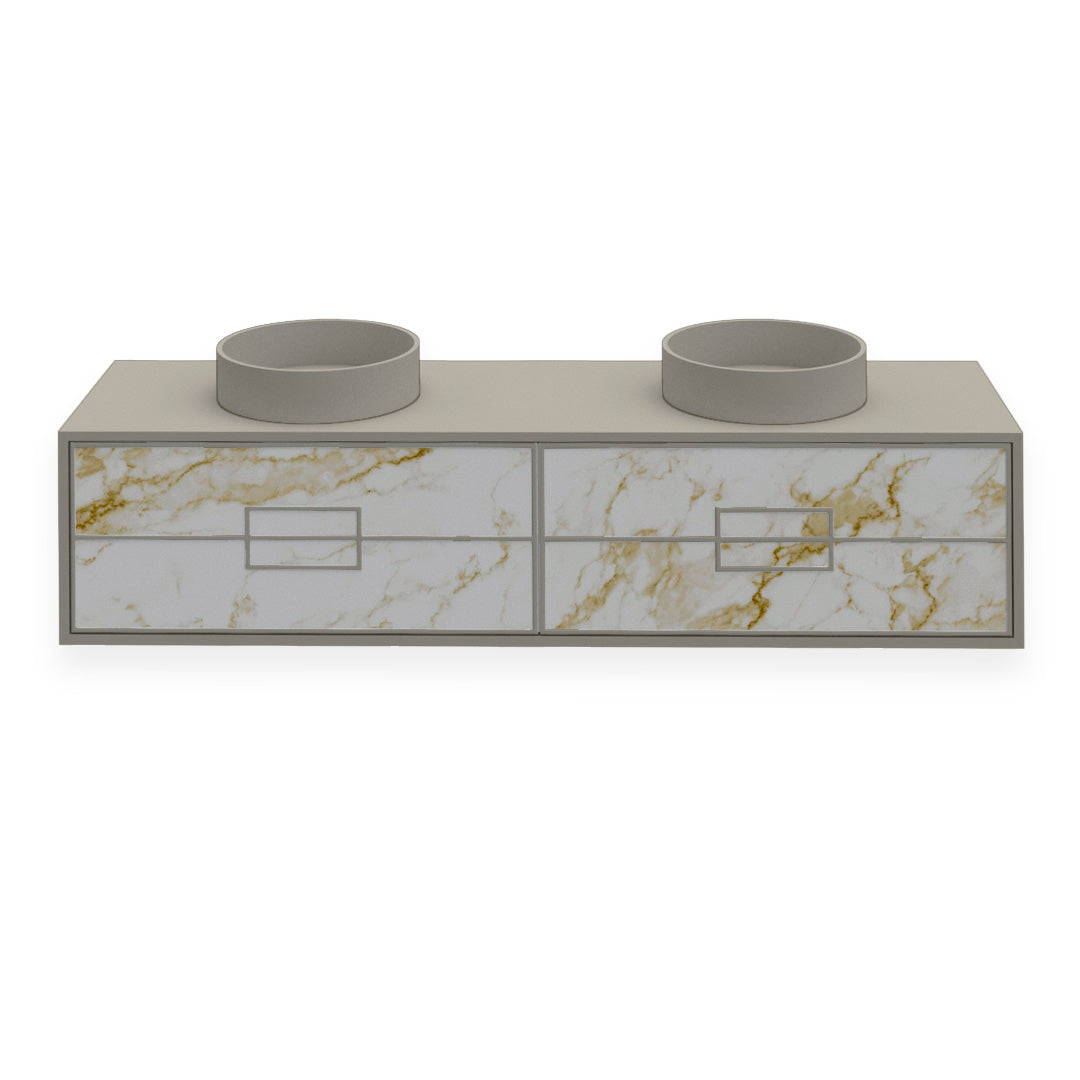 Mobile Bagno Charm 180cm Marmor