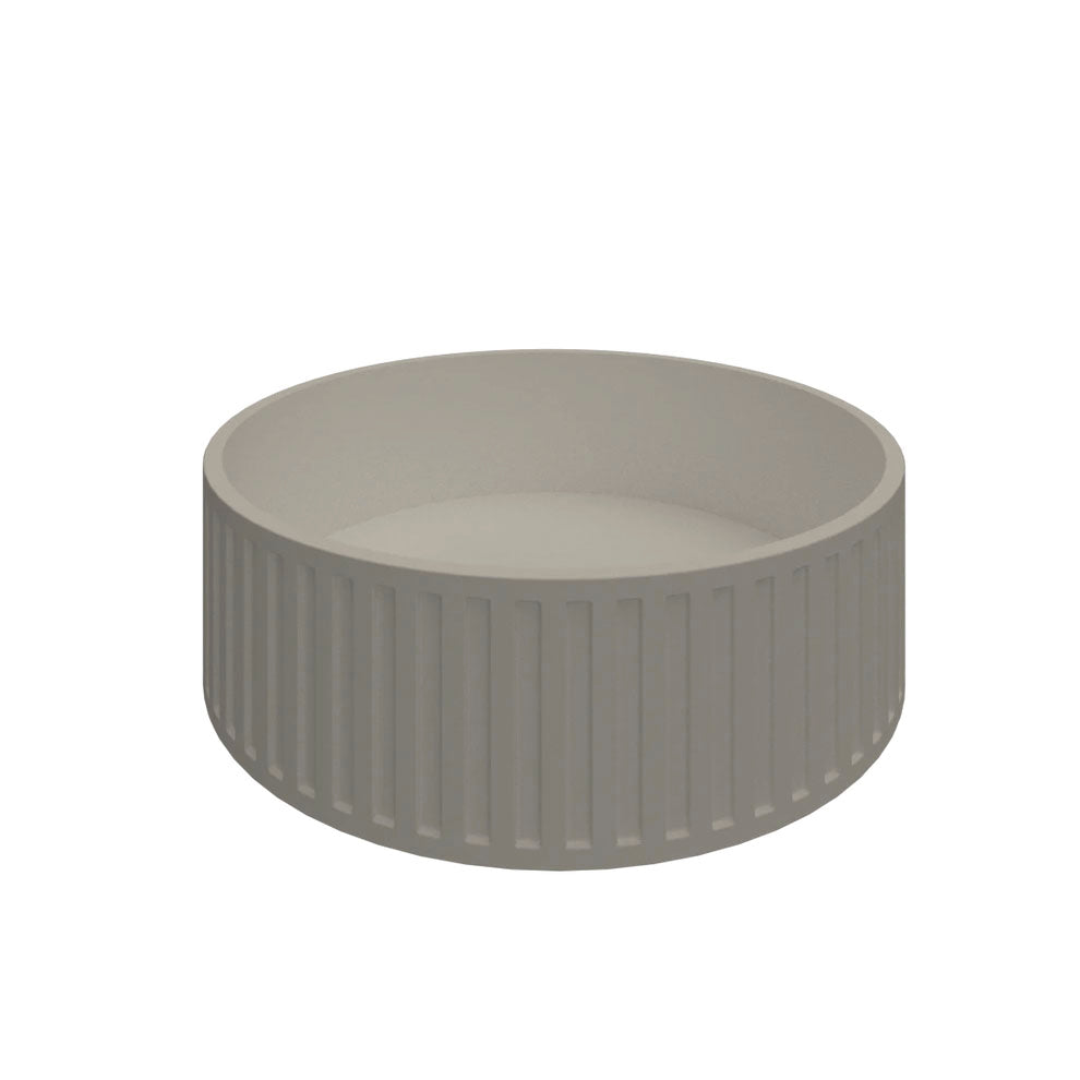 Lavabo d'appoggio Rigato ral 7044