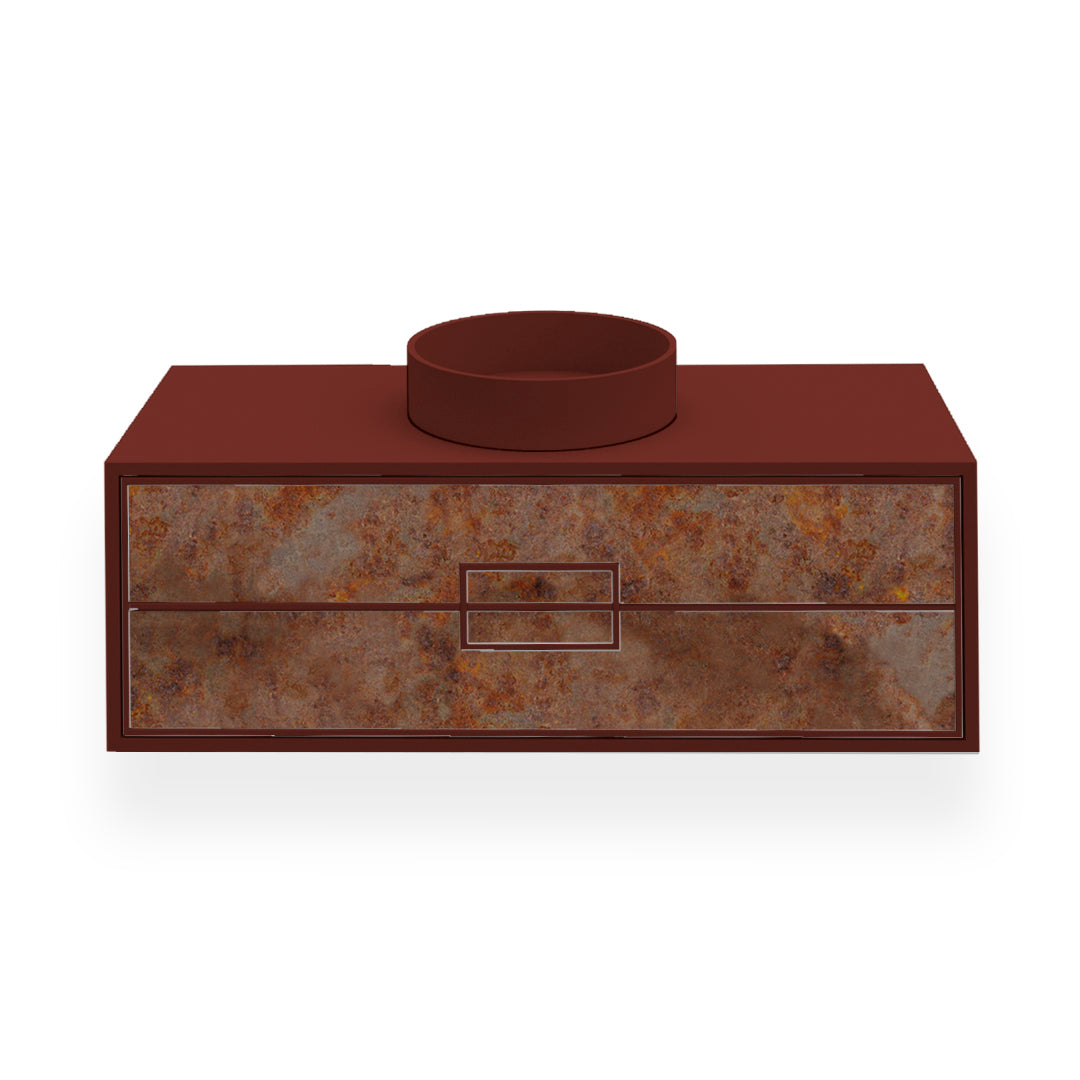 Mobile Bagno Charm 120cm Ruggine I