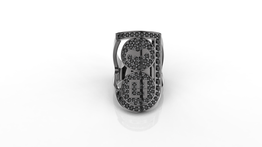 Fool&Cool Ring Total Black