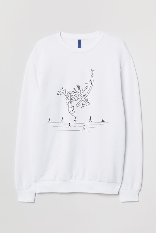 T-shirt Logo White