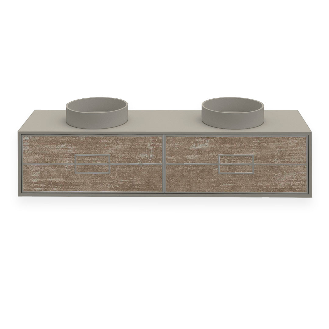 Mobile Bagno Charm 180cm Ciniglia var2