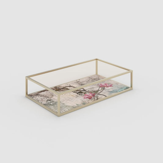 Coffee table WIRE GLASS 5