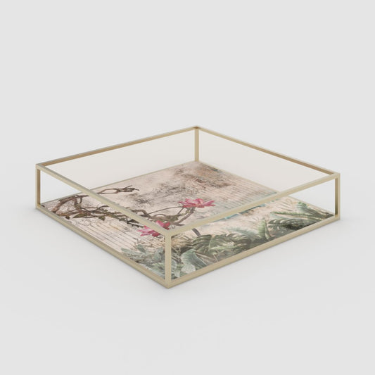 Coffee table WIRE GLASS 6