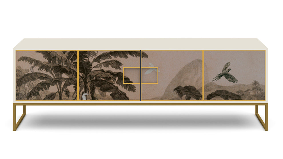 Low Sideboard 4 Doors