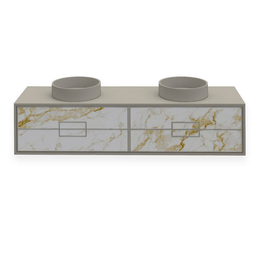 Mobile Bagno Charm 180cm Marmor